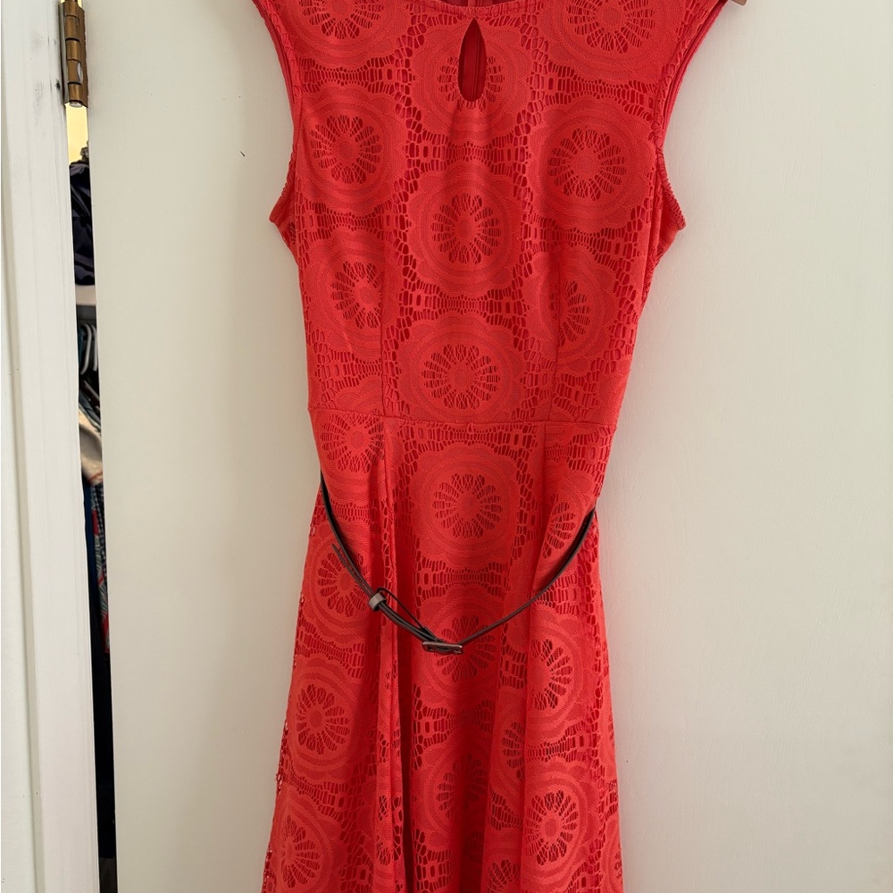 Red Lace Dress